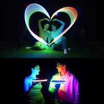 TOSY Flying Disc - Bright RGB LED, Waterproof, Rechargeable & Smart Modes