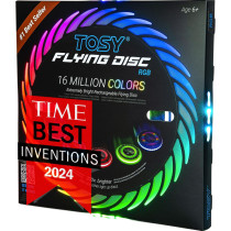 TOSY Flying Disc LED Rechargeable - 16M Couleurs RGB, Étanche
