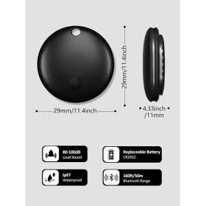 Never lose your keys again with this ultra-precise, waterproof Apple Find My tracker always within reach