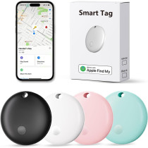Tracker Tags 4 Pack pour Apple Find My – Localisateur Intelligent