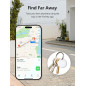 Tracez, retrouvez, respirez : votre objet essentiel sécurisé grâce au réseau Apple Find My et sa batterie longue durée Tracez, retrouvez, respirez : votre objet essentiel sécurisé grâce au réseau Apple Find My et sa batterie longue durée