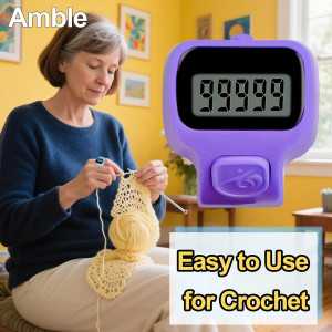 Portable counter with anti-reset design for sports, hobbies & daily activities