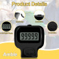 Portable counter with anti-reset design for sports, hobbies & daily activities