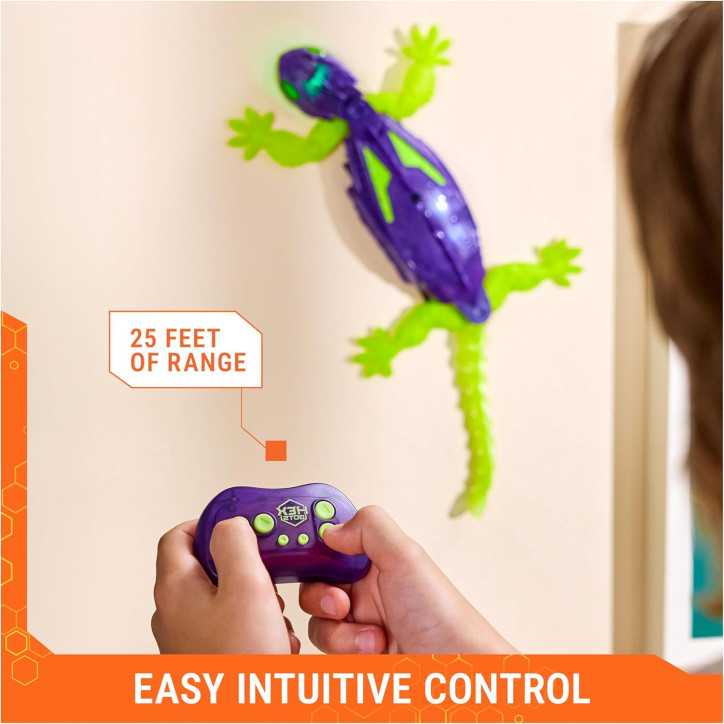 Gecko lumineux télécommandé : réaliste, phosphorescent et terriblement amusant pour enfants Gecko lumineux télécommandé : réaliste, phosphorescent et terriblement amusant pour enfants