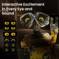The perfect fun & educational gift: programmable robot with LED eyes and 5 models The perfect fun & educational gift: programmable robot with LED eyes and 5 models