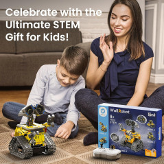 Kit Robot Sillbird 5-en-1 avec Télécommande pour Enfants STEM