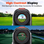 Bestsee: 1500-yard laser rangefinder, ultra-accurate for golf and hunting