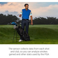 Garmin golf sensor: track every shot, every club and improve with precision