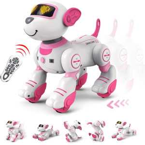 Chien sans tracas, que du fun : robot FUUY avec sons, danses et programmation ludique
