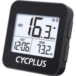 CYCPLUS GPS Bike Computer: ride smarter, longer: wireless bike GPS, waterproof and ultra-durable