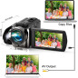 Capture life in detail: compact 1080P 24MP versatile video camera Capture life in detail: compact 1080P 24MP versatile video camera