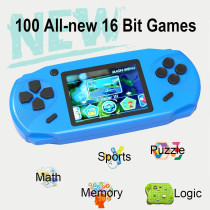Jeux Vidéo Rétro 16 Bit 3 Rechargeable Préchargés 100 Jeux