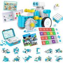 WhalesBot C3 Pro : Robot éducatif programmable 12-en-1 pour enfants