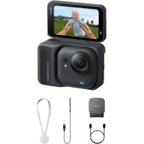 Insta360 GO Ultra Bundle Noir - Caméra 4K Portable & Stabilisée
