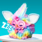 Furby wakes to touch and voice, sparking playful and bonding moments Furby wakes to touch and voice, sparking playful and bonding moments