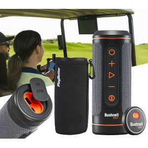 Haut-parleur golf intelligent Wingman 2 : distances précises et ambiance garantie à chaque trou