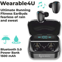 Wearable4U Bushnell Wingman GPS Bluetooth & Écouteurs Noir
