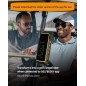 GOLFBUDDY Voice XL GPS Golf Speaker 20W, Télécommande Clip, Étanche IPX6, Autonomie 10h, Fixation Chariot
