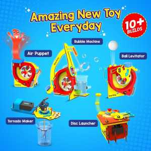 Smartivity 10-in-1 Motor Kit: DIY STEM Toys for Kids Ages 6-12