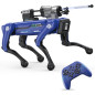 Robot Chien Intelligent - Jouet STEM Interactif avec Voix, Télécommande, 30+ Actions, Programmable, Durable Robot Chien Intelligent - Jouet STEM Interactif avec Voix, Télécommande, 30+ Actions, Programmable, Durable