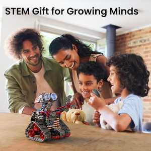 Kit Robot Sillbird 4-en-1 avec Télécommande - Cadeau STEM 8-12 ans