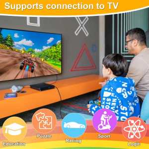 Console de jeux portable pour enfants - 100+ jeux rétro, écran IPS 3,2, rechargeable, cadeau idéal