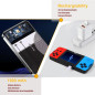 Console de jeux portable pour enfants - 100+ jeux rétro, écran IPS 3,2, rechargeable, cadeau idéal