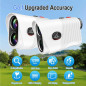 Télémètre de golf 1200 yards avec inclinaison, zoom 7x, rechargeable, vibration & verrou drapeau