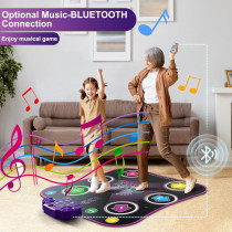 Flooyes Dance Mat Toy for Kids 3-12 | Bluetooth, Lights & 5 Games