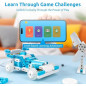 WhalesBot D1 Kit Robot STEM 21-en-1 pour Enfants 4+, 280+ pièces, Programmable via APP, Cadeau Idéal WhalesBot D1 Kit Robot STEM 21-en-1 pour Enfants 4+, 280+ pièces, Programmable via APP, Cadeau Idéal