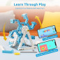 WhalesBot D1 21-in-1 STEM Coding Robot Kit for Kids 4+, 280+ Pieces, APP-Controlled Educational Toy Gift WhalesBot D1 21-in-1 STEM Coding Robot Kit for Kids 4+, 280+ Pieces, APP-Controlled Educational Toy Gift