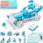 WhalesBot D1 21-in-1 STEM Coding Robot Kit for Kids 4+, 280+ Pieces, APP-Controlled Educational Toy Gift WhalesBot D1 21-in-1 STEM Coding Robot Kit for Kids 4+, 280+ Pieces, APP-Controlled Educational Toy Gift