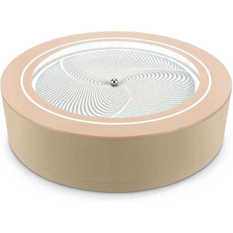 Homedics 11” Drift Sandscape Zen Garden with LED & Wi-Fi - Nude