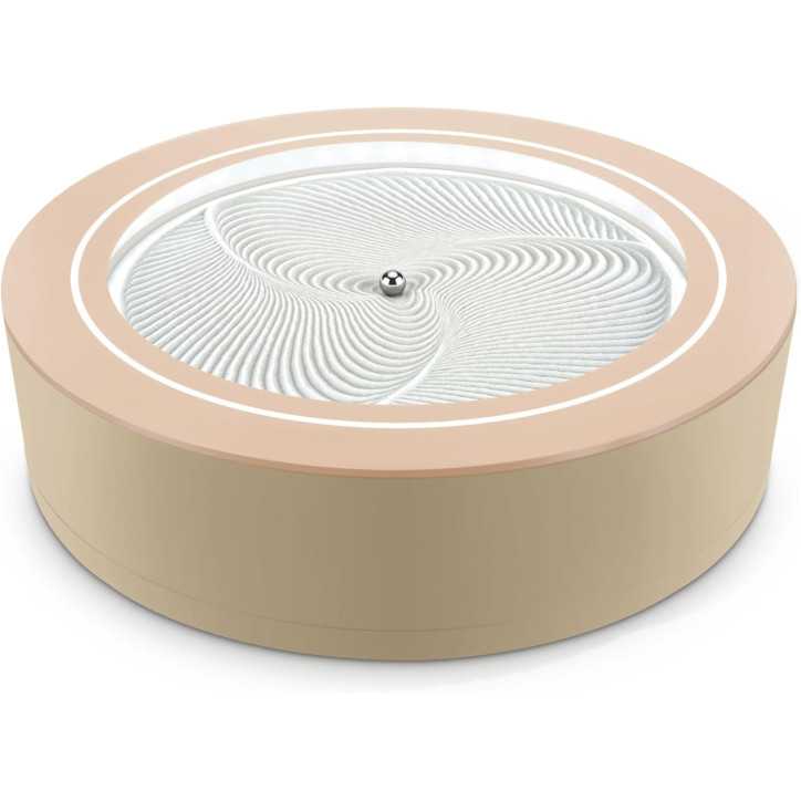 Homedics 11” Drift Sandscape Zen Garden with Smart LED, Wi-Fi, Meditation & Decorative Accessory (Nude) Homedics 11” Drift Sandscape Zen Garden with Smart LED, Wi-Fi, Meditation & Decorative Accessory (Nude)