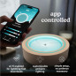 Homedics Drift Sandscape 11” Compact Jardin Zen, LED Intelligent, Wi-Fi, Accessoires Méditation, Nude Homedics Drift Sandscape 11” Compact Jardin Zen, LED Intelligent, Wi-Fi, Accessoires Méditation, Nude
