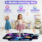 KIZJORYA Upgraded Kids Dance Mat, Wireless Bluetooth, 5 Speeds & 9 Levels, Light-Up Music Game Toy for Ages 3-10+ KIZJORYA Upgraded Kids Dance Mat, Wireless Bluetooth, 5 Speeds & 9 Levels, Light-Up Music Game Toy for Ages 3-10+
