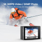 5K 30FPS Waterproof Action Camera 131FT Underwater EIS WiFi Remote 64GB Card 170° Wide Angle 5K 30FPS Waterproof Action Camera 131FT Underwater EIS WiFi Remote 64GB Card 170° Wide Angle