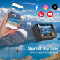 5K 30FPS Waterproof Action Camera 131FT Underwater EIS WiFi Remote 64GB Card 170° Wide Angle 5K 30FPS Waterproof Action Camera 131FT Underwater EIS WiFi Remote 64GB Card 170° Wide Angle