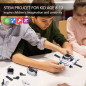 Kit Science Robot Solaire 6-en-1 pour Enfants 8-12 ans, Éducatif et Alimenté par Batterie - Cadeau Noël/Anniversaire Kit Science Robot Solaire 6-en-1 pour Enfants 8-12 ans, Éducatif et Alimenté par Batterie - Cadeau Noël/Anniversaire