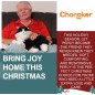 Chongker Robot Chat Interactif, Peluche Pondérée Artisanale, Réponse Vocale, Battement Cœur Réaliste, Chat Noir
