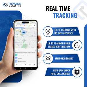 Traceur GPS REWIRE DB2 filaire pour véhicules – Installation facile