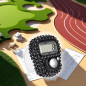 Electronic Finger Tally Counter with Digital Display, Portable Resettable Mini Lap Counter for Golf & Sports
