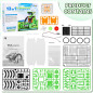 Bottleboom STEM 13-in-1 Solar Power Robot Kit for Boys 8-12 - Educational Robotics Science Toy Gift