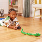 Terra by Battat RC Emerald Tree Boa Snake Robot with LED Eyes & Realistic Movement, Batteries Included