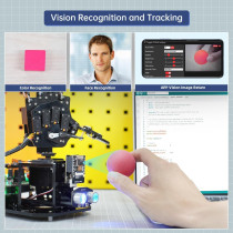 Main Bionic Robot Hand Arduino Open Source DIY Kit 5 Doigts