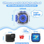 Appareil Photo Étanche PROGRACE pour Enfants 3-14 ans avec Vidéo Sous-Marine et Carte 32GB Appareil Photo Étanche PROGRACE pour Enfants 3-14 ans avec Vidéo Sous-Marine et Carte 32GB