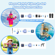 Appareil Photo Étanche Enfants PROGRACE - Cadeau 3-14 ans