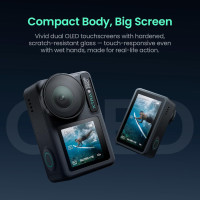 Xtra Pro 4K Action Camera with 1/1.3'' Sensor, 65ft Waterproof, Night View & Stabilization for Sports