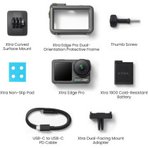 Xtra Pro Action Camera 4K 65ft Étanche avec Stabilisation
