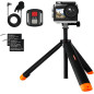 SVBONY SVGo 2 4K30FPS 50MP Dual Screen Action Camera Waterproof 5X Zoom + Floating Stick, Mic, 2 Batteries SVBONY SVGo 2 4K30FPS 50MP Dual Screen Action Camera Waterproof 5X Zoom + Floating Stick, Mic, 2 Batteries